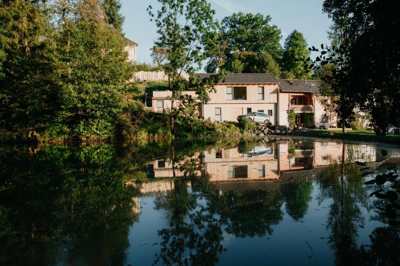 Ferienwohnung Panorama Teichblick Heldritt Exterior photo
